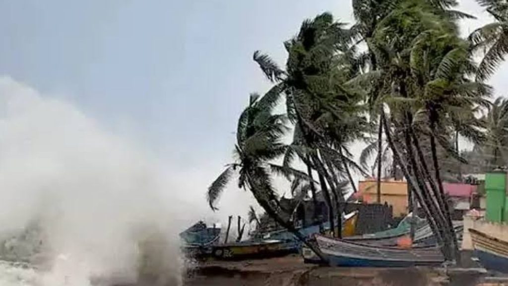 Cyclone Arnab Landfall