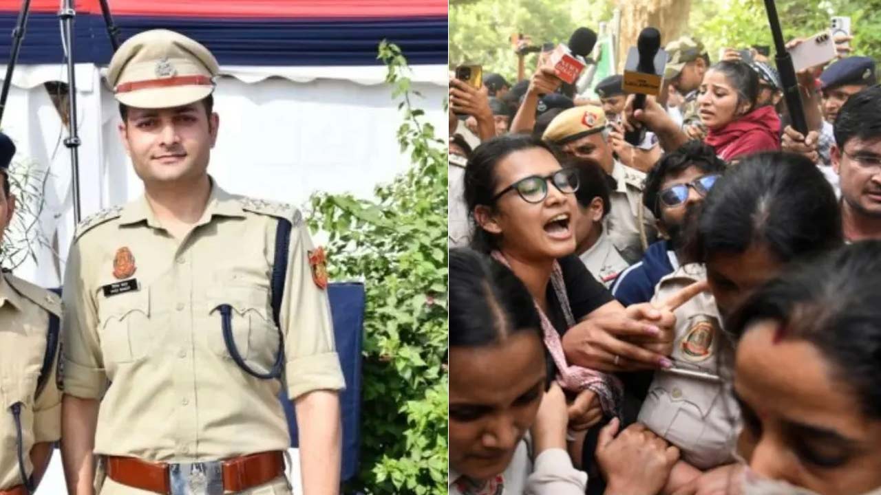 delhi acp vivek bhagat additional dcp charge withdrawn amid crime branch probe