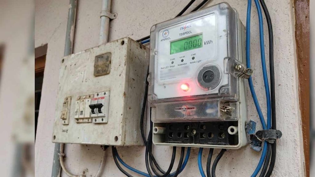 Electricity Meter Red Light