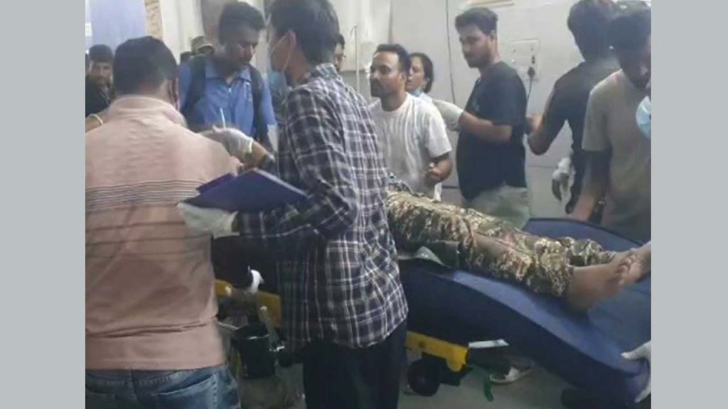 Four Crpf Personnel Were In