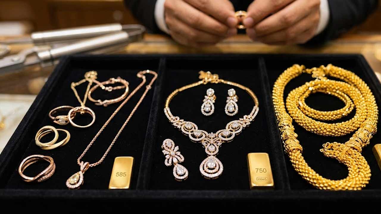 14k vs 18k vs 22k gold which is best for jewellery