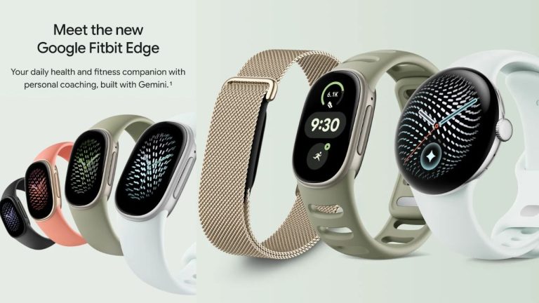 7 రోజుల బ్యాటరీ, ECG, GPSతో Google Fitbit Edge లాంచ్.. ధర, ఫీచర్లు ఇవే!