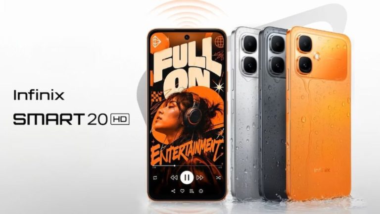 రూ.10,999కే 120Hz డిస్‌ప్లే, 5,000mAh బ్యాటరీతో Infinix Smart 20 HD లాంచ్..!