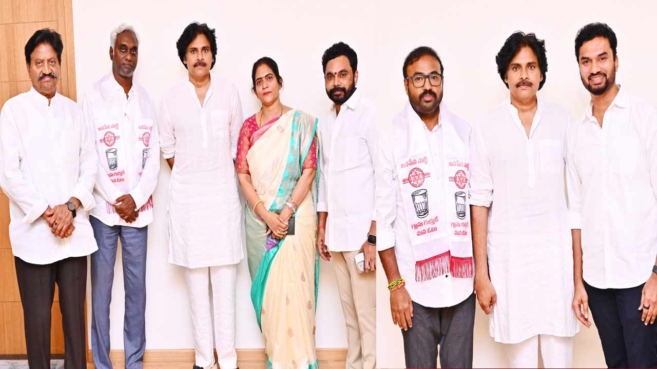 ysrcp leaders prominent personalities join jana sena party