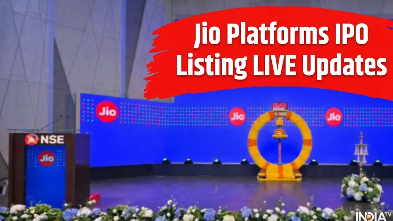 jio platforms ipo listing share price gmp and live updates