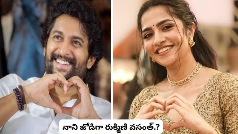 Nani – Rukmini Vasanth: తమిళ దర్శకుడి క్లాసిక్ లవ్ స్టోరీ.. నాని జోడిగా రుక్మిణి వసంత్.?