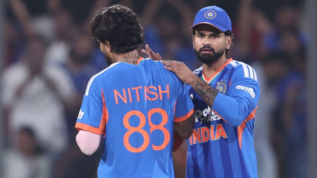 Nitish Kumar Reddy Shreyas Iyer