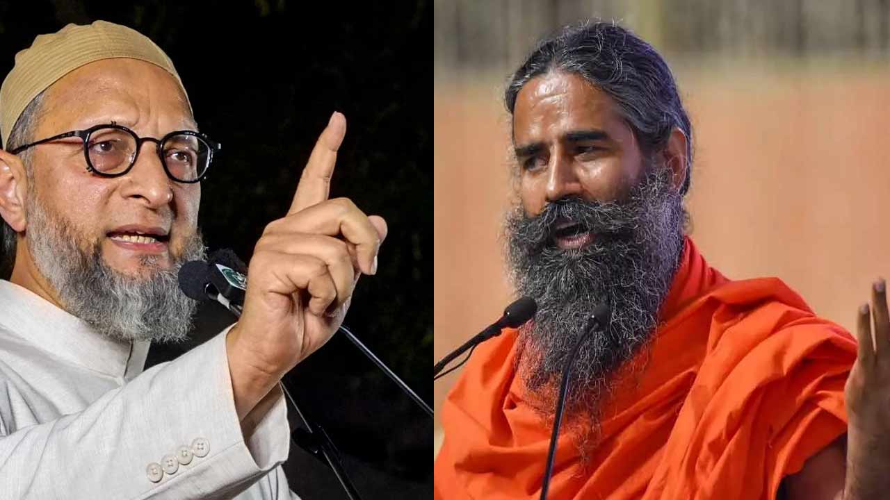 ramdev on owaisi how his up poll entry could benefit yogi