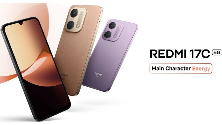 50MP కెమెరా, 6,000mAh బ్యాటరీ, డైమెన్సిటీ 6300 చిప్‌తో రూ.20,999కే Redmi 17C 5G లాంచ్..!