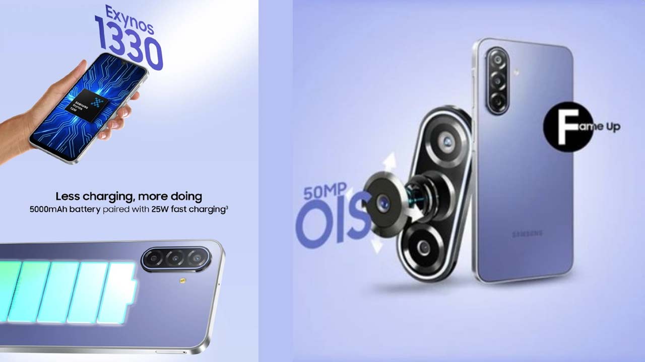 Samsung Galaxy F70 5G: సామ్ సంగ్ Galaxy F70 5G భారత్ లో రిలీజ్ డేట్ ఫిక్స్.. 50MP కెమెరా, 120Hz డిస్‌ప్లే!
