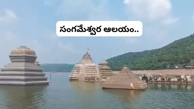 Sangameswara Temple: ఆరు నెలల ముందే బయటపడ్డ సంగమేశ్వరుడు.. కృష్ణా తీరంలో ముందస్తుగా కరవు ఛాయలు.!