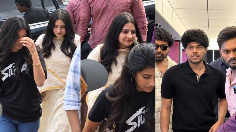 Sangeetha: కొడుకు సినిమా కోసం థియేటర్‌‌కి వచ్చిన సీఎం విజయ్ భార్య సంగీత.. వీడియో వైరల్