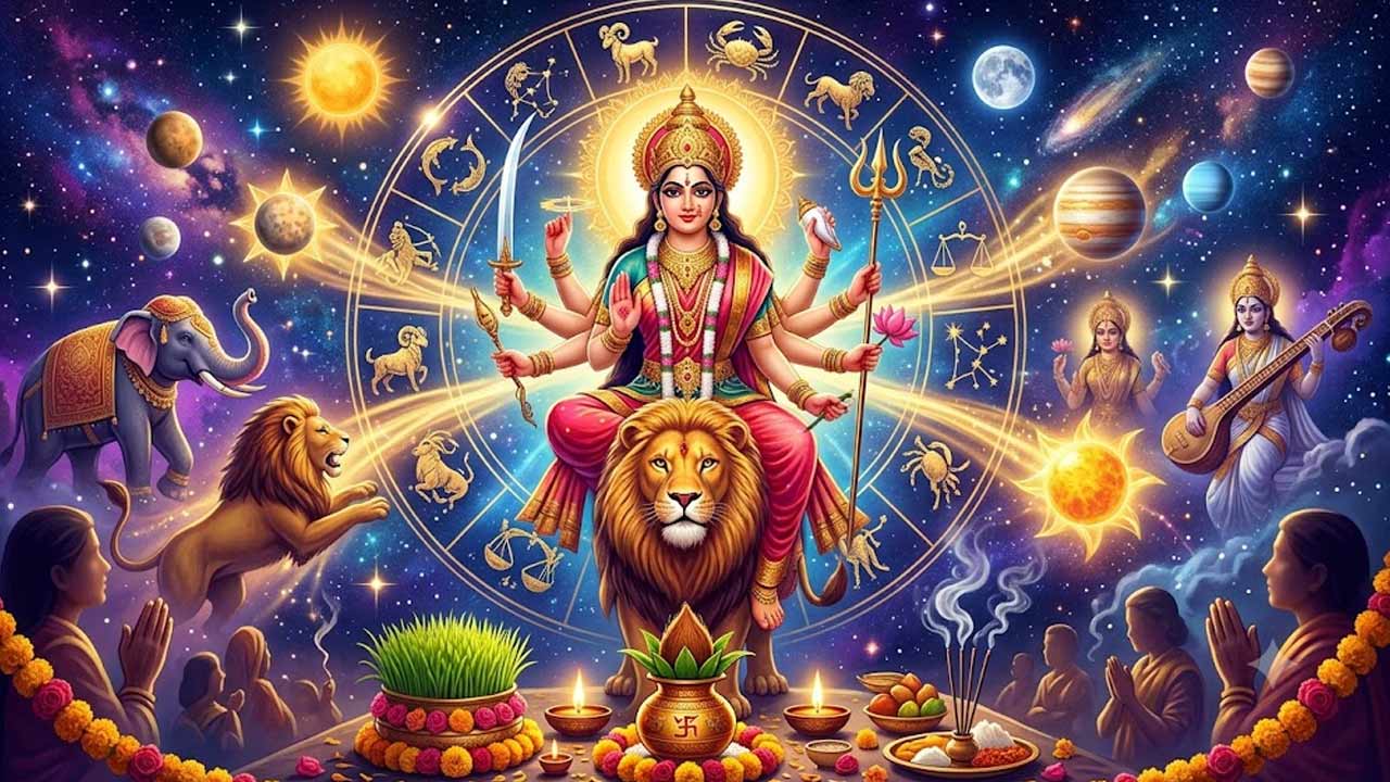 Sharad Navratri 2026: 100 ఏళ్ల తర్వాత అరుదైన మూడు శుభయోగాలు.. ఈ రాశులపై ప్రత్యేక ప్రభావం