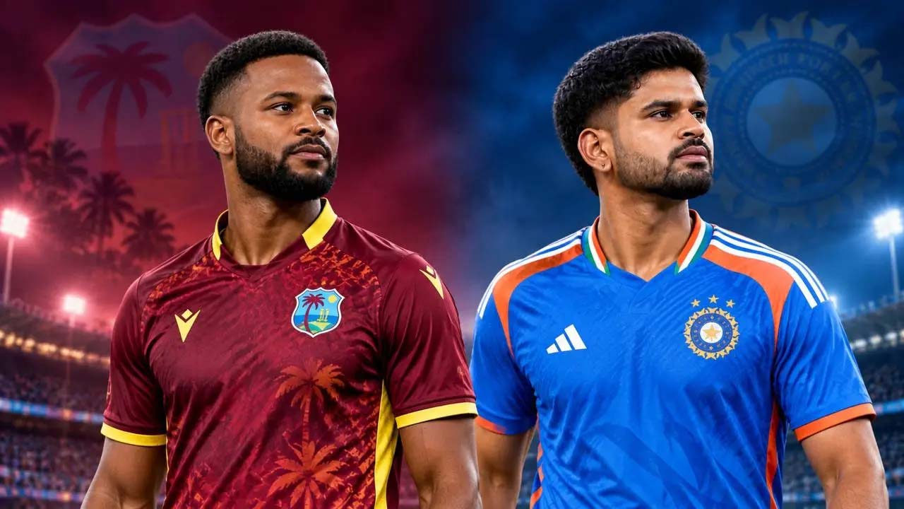 india vs west indies 1st t20i 2026 lucknow
