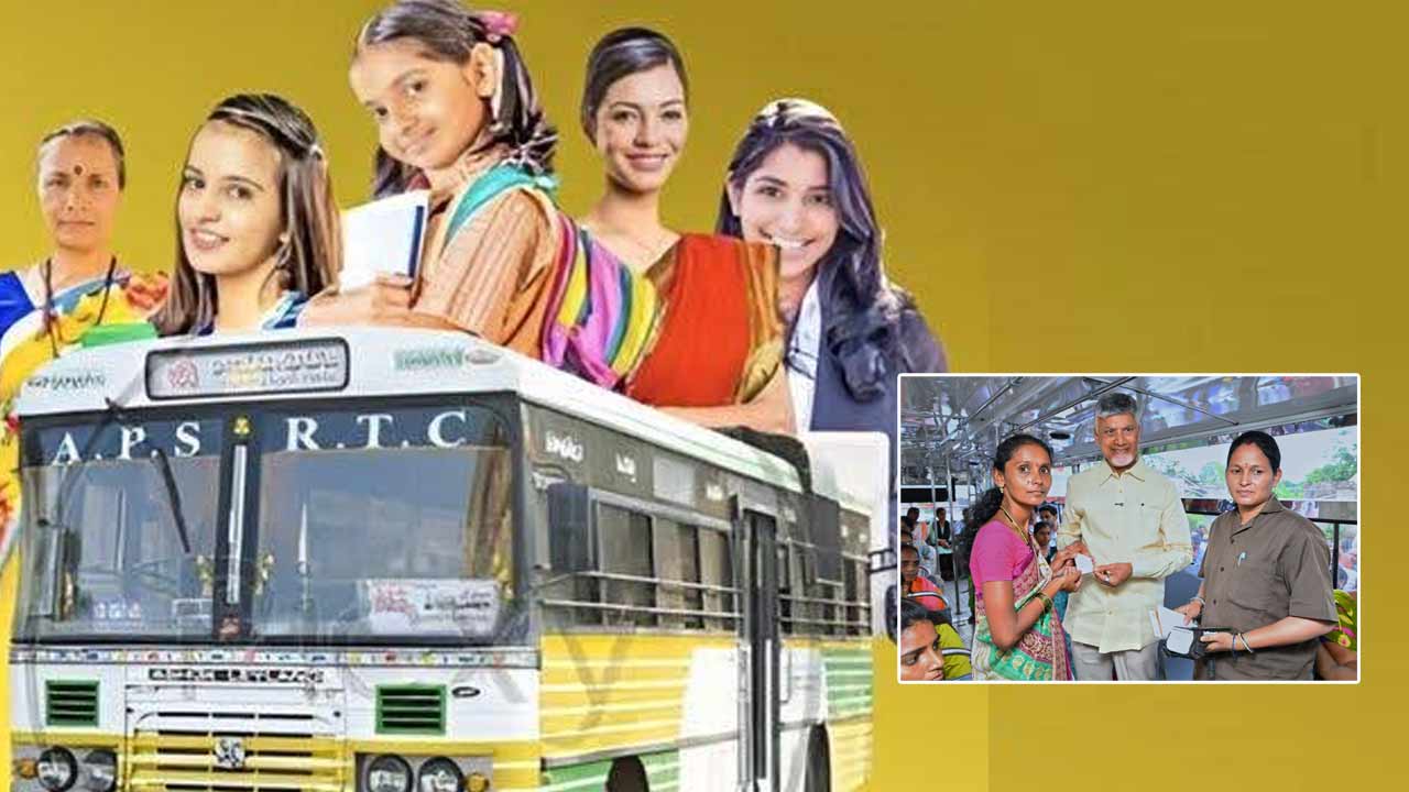 ap stree shakti scheme crosses 100 crore free trips apsrtc