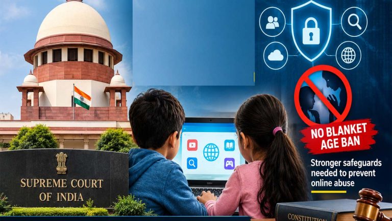 Supreme Court: పిల్లలకు ఇంటర్నెట్ వినియోగం ప్రాథమిక హక్కు.. నిషేధానికి సుప్రీంకోర్టు నిరాకరణ!
