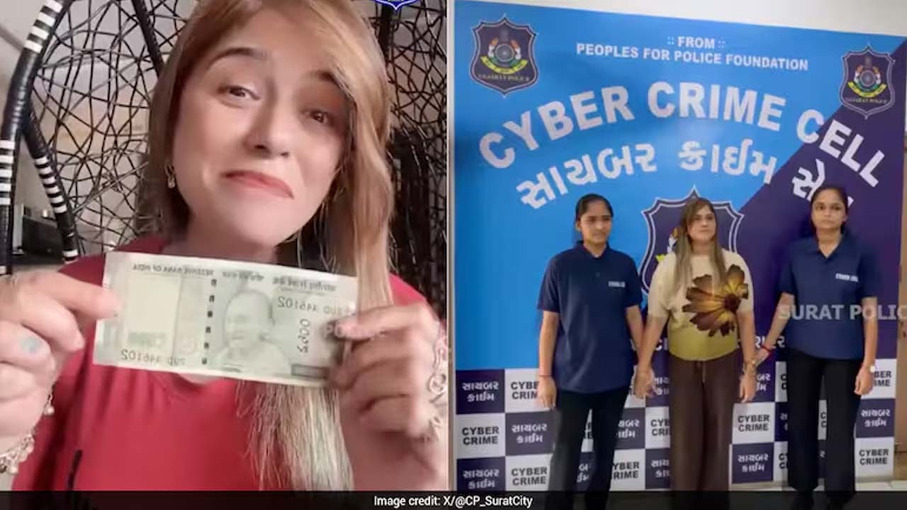 surat woman arrested over objectionable reel featuring mahatma gandhi image