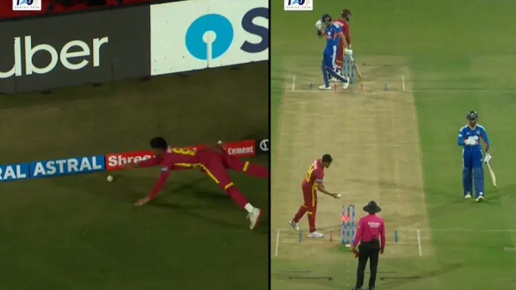 Tilak Varma Run Out