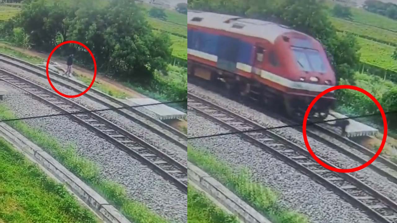 bollaram train accident youth wearing earphones