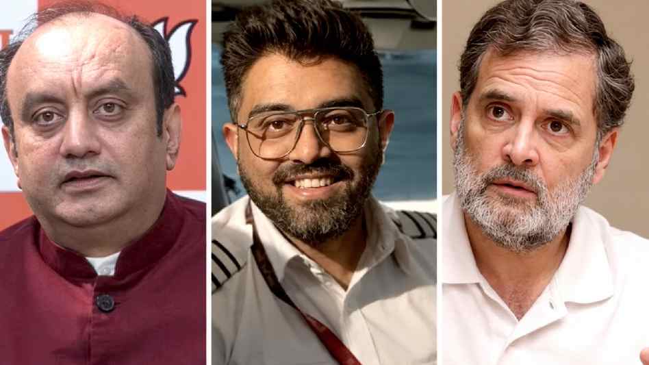 smit machchhar bjps sudhanshu trivedi questions congress silence over pilots courage