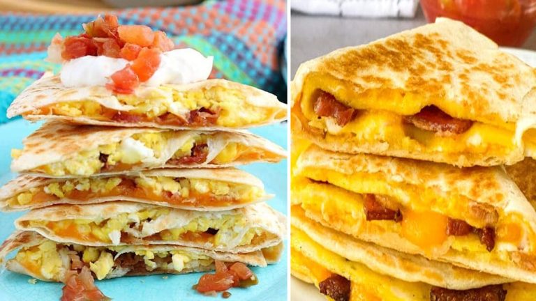 Breakfast Quesadillas: రోజూ టిఫిన్ గురించి టెన్షన్ వద్దు.. జస్ట్ 20 నిమిషాల్లో రెడీ అయ్యే ఈ బ్రేక్‌ఫాస్ట్‌ను ట్రై చేయండి..