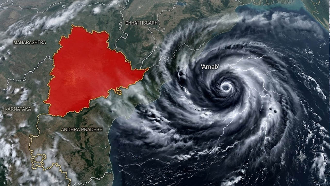 cyclone arnab next target telangana andhra pradesh weather alert