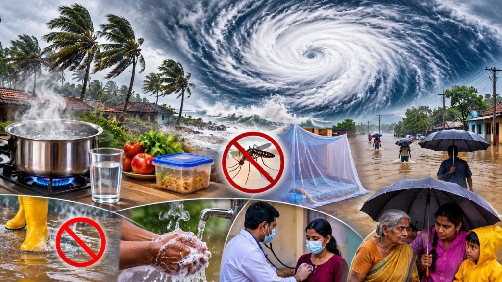 Cyclone Arnab Health Problems