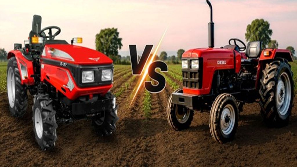 Electric Tractors Vs Diesel Tractors
