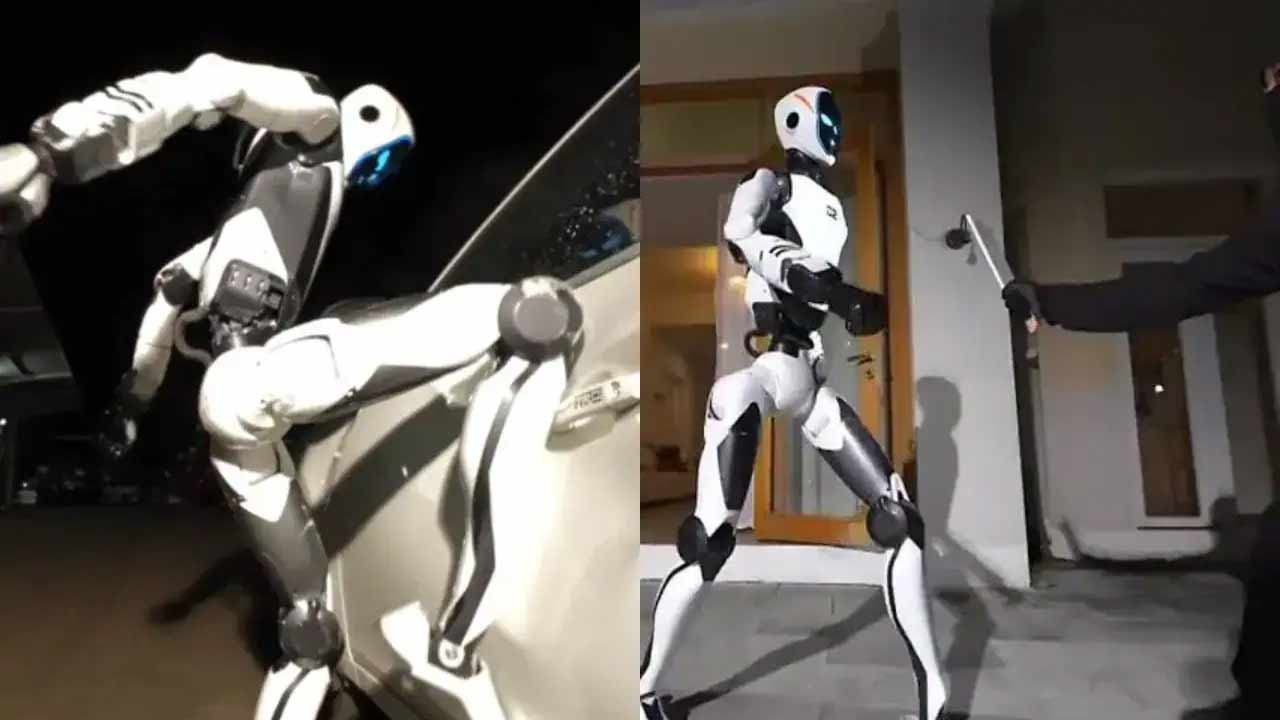 Humanoid Robot : కత్తి దాడినే అడ్డుకుంది.. చైనా రోబో విన్యాసాలు చూస్తే మైండ్ బ్లాక్