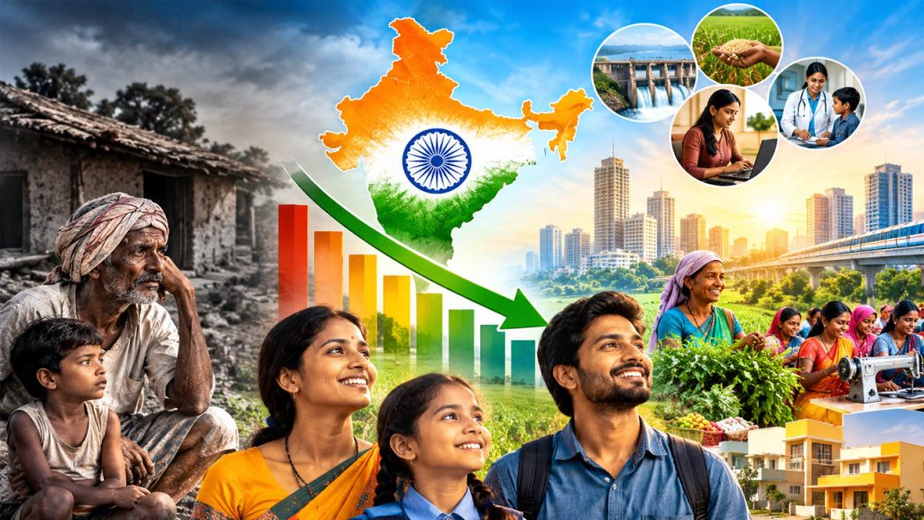 India Poverty Decline