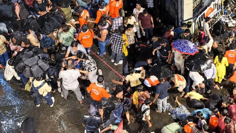 Kolkata Stampede: భారీ వర్షం.. పండాల్ కూలుతుందన్న ప్రకటన.. కోల్‌కతా తొక్కిసలాటపై పోలీసుల వివరణ..