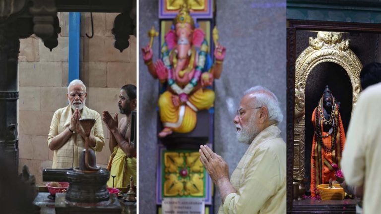 PM Modi: సీఎంగా మొదలై ప్రధాని వరకు.. ప్రధాని 25 ఏళ్ల సుదీర్ఘ ప్రస్థానం.. ఆలయంలో మోడీ ప్రత్యేక పూజలు