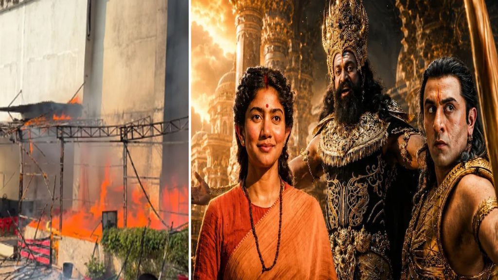 Ramayana Set Fire Incident