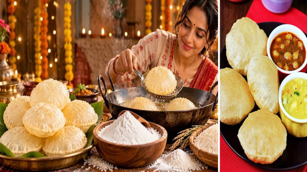 Rice Flour Poori Recipe