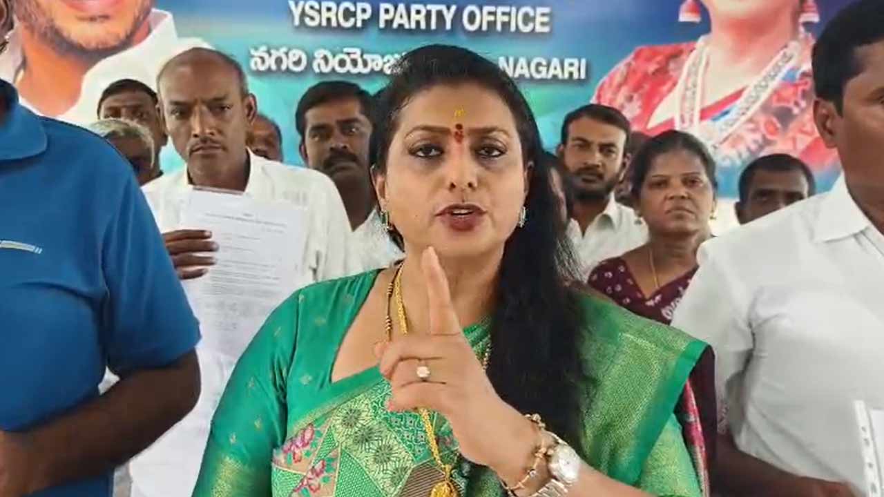 rk roja alleges municipal election irregularities in nagari