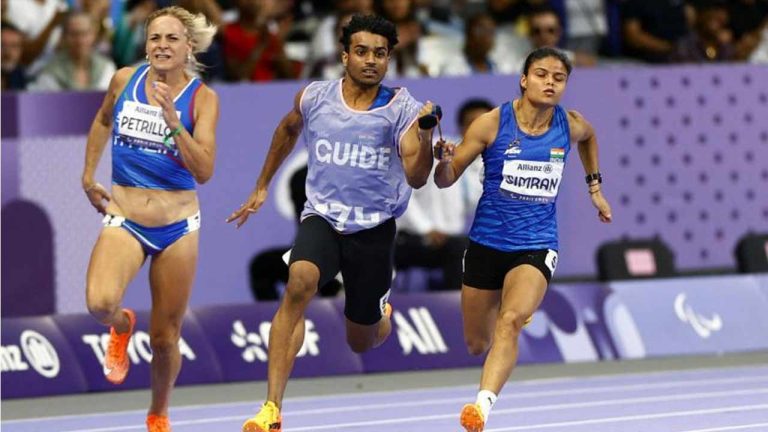 Asian Para Games 2026 : భారత్ కు మరో స్వర్ణం..  స్ప్రింటర్‌ సిమ్రాన్‌కు స్వర్ణం..