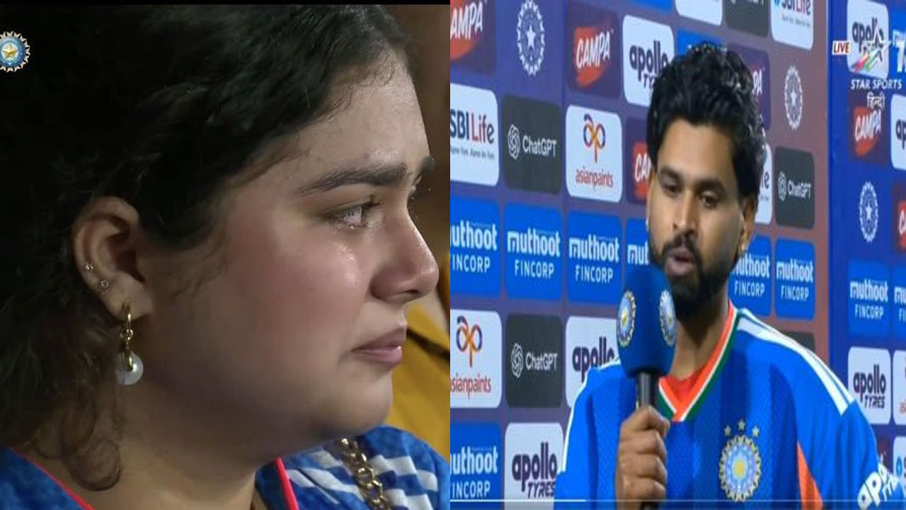 shreyas iyer apologizes to emotional fan