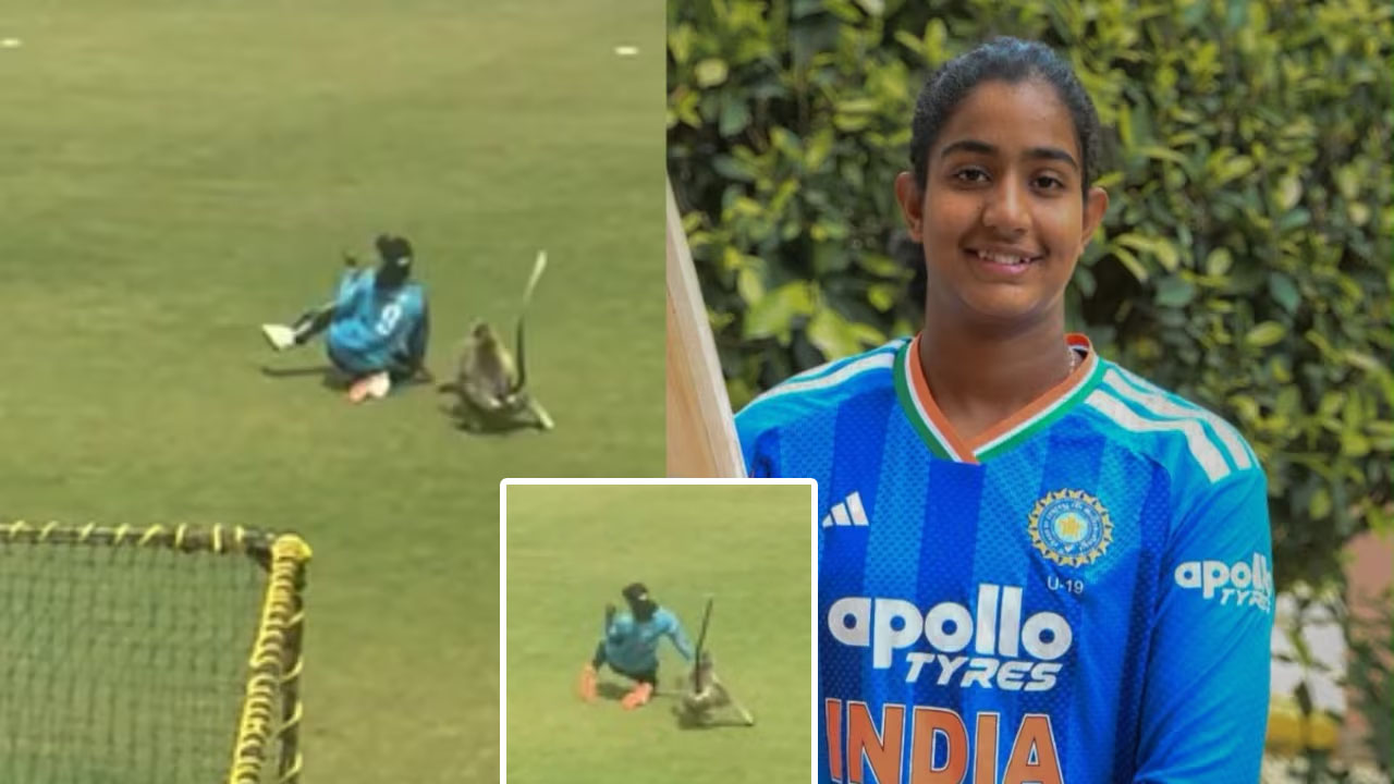 uma kashvi langur incident womens u19 t20 cricket